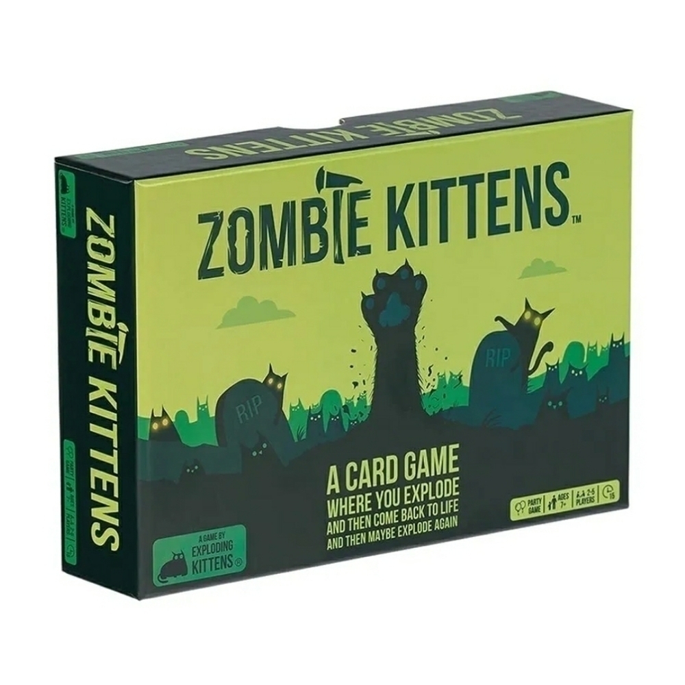 Zombie KITTENS - Game The Evolution Of Exploding Kittens - NEW FACTORY SEALED